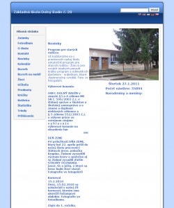 stránka školy