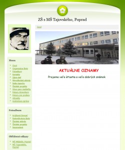 stránka školy