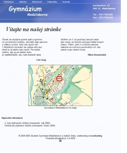 stránka školy