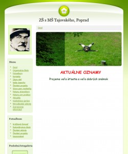 stránka školy