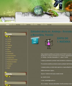 stránka školy