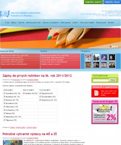 stránka školy