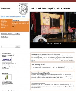stránka školy